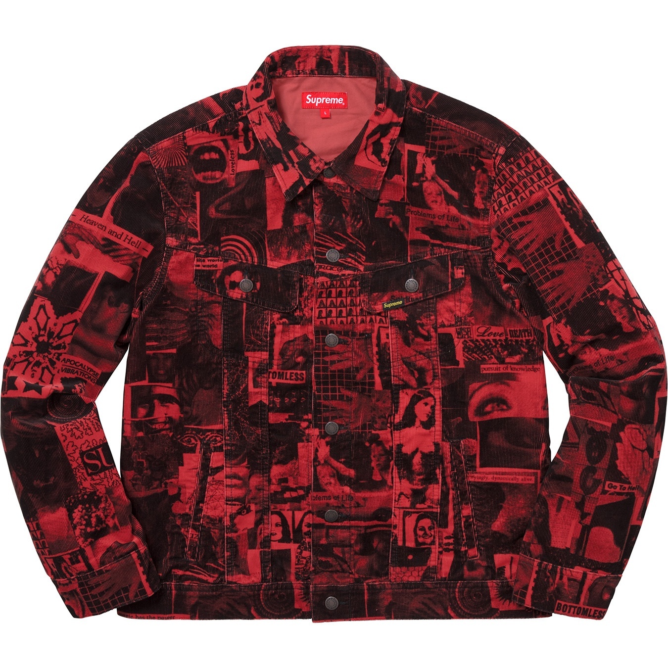 Vibrations Corduroy Trucker Jacket view 14